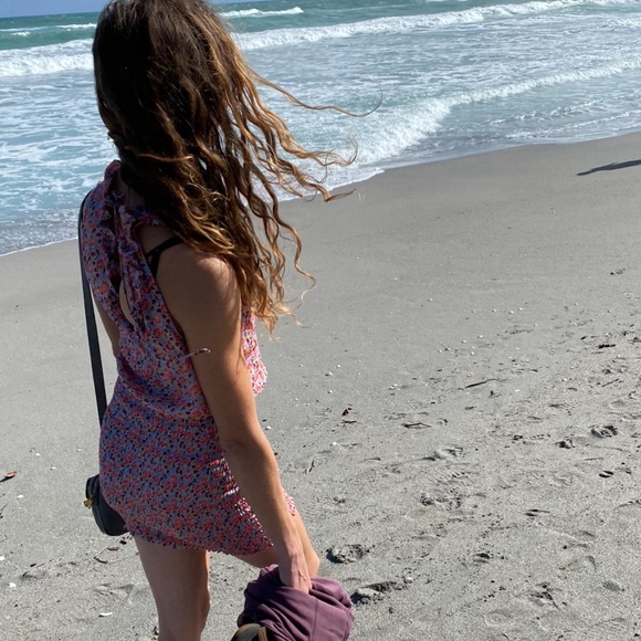 Free People 100% cotton FLORAL Dress - Picture 15 of 15